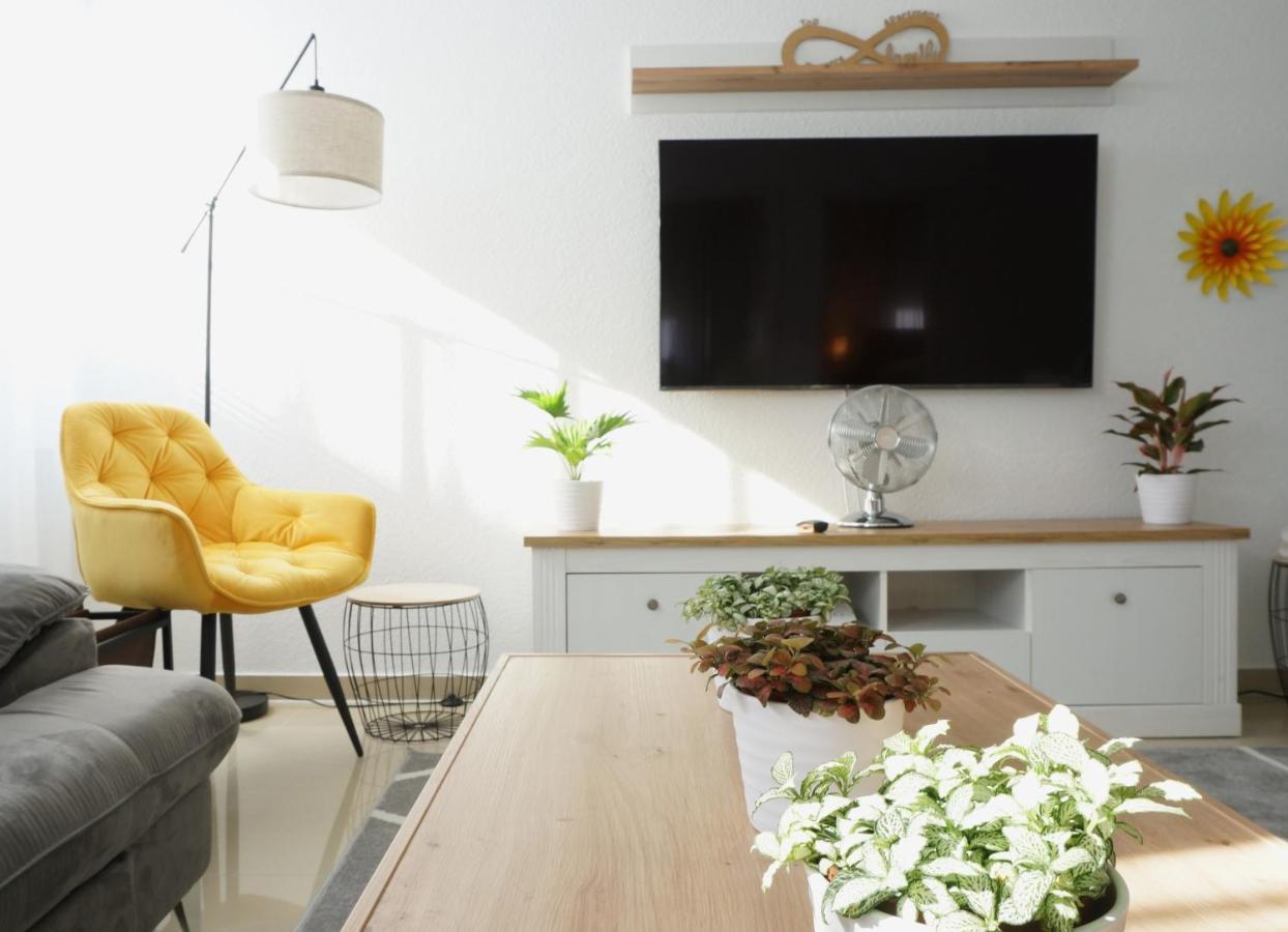 Mein Apartment Flowers Mit Kamin, Bis 10 Personen Frankenthal (Rhineland-Palatinate) Exterior foto