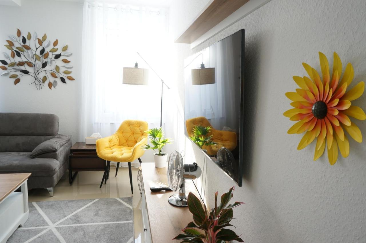 Mein Apartment Flowers Mit Kamin, Bis 10 Personen Frankenthal (Rhineland-Palatinate) Exterior foto