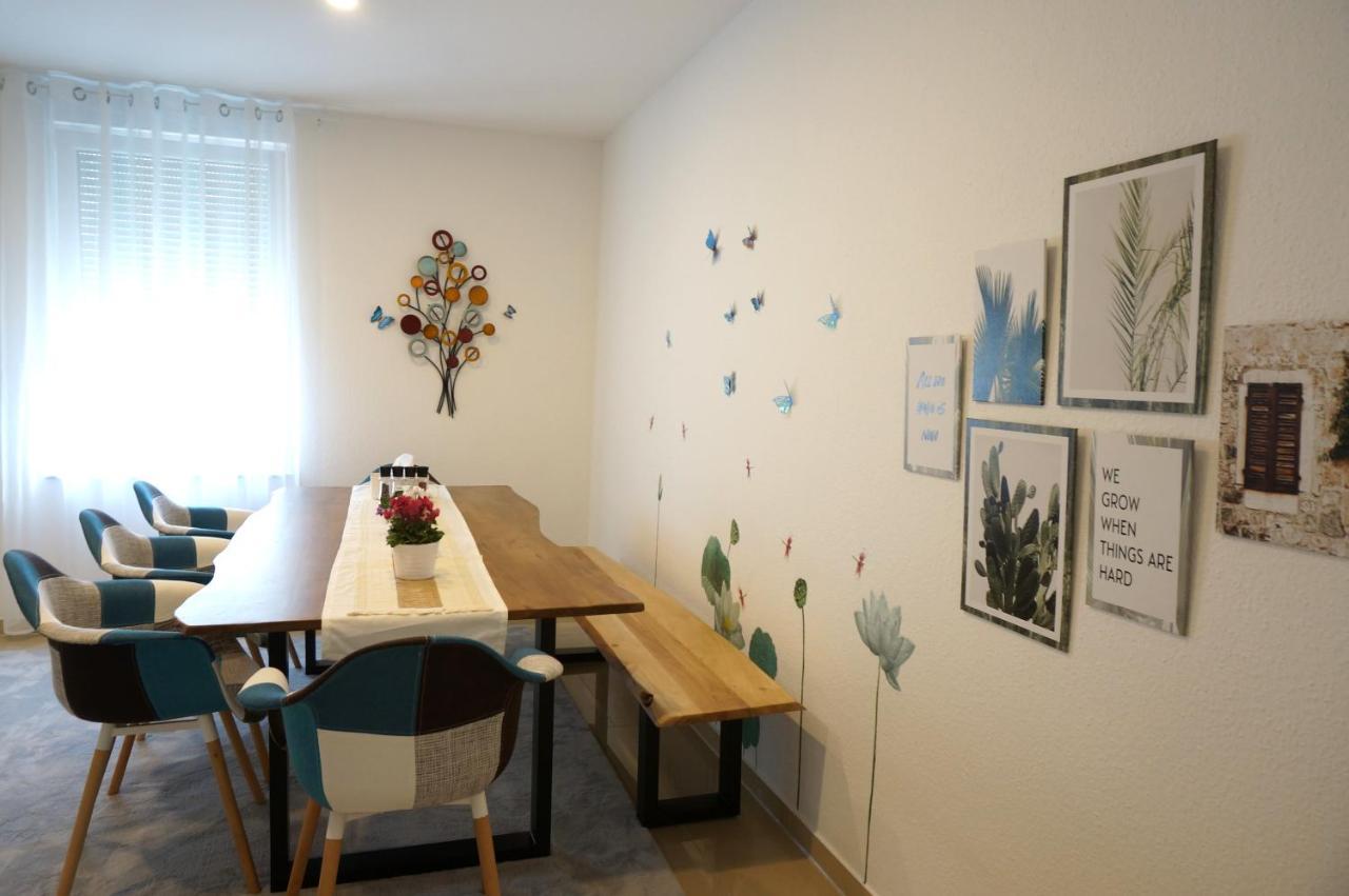 Mein Apartment Flowers Mit Kamin, Bis 10 Personen Frankenthal (Rhineland-Palatinate) Exterior foto