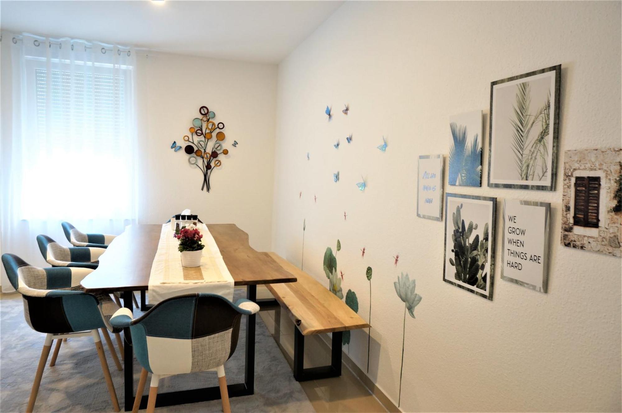 Mein Apartment Flowers Mit Kamin, Bis 10 Personen Frankenthal (Rhineland-Palatinate) Exterior foto